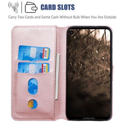 Classic Calf Texture Horizontal Flip PU Leather Case, with Holder & Card Slots & Wallet, For Motorola MOTO G8 / P40 Power / One Action, For Motorola Moto E6, For Motorola Moto G8 Plus