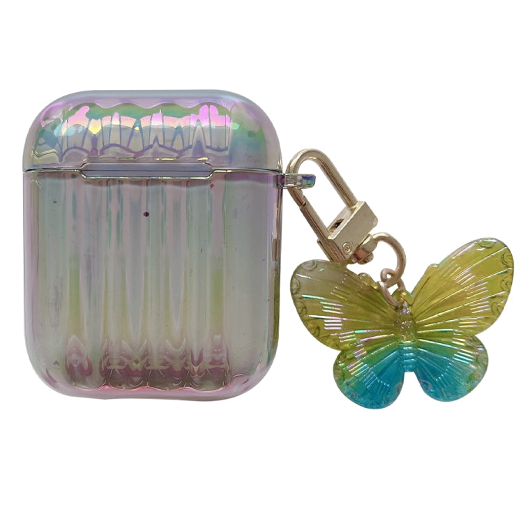 Color Plated PC Earphone Case with Butterfly Clasp