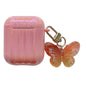 Color Plated PC Earphone Case with Butterfly Clasp