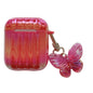 Color Plated PC Earphone Case with Butterfly Clasp