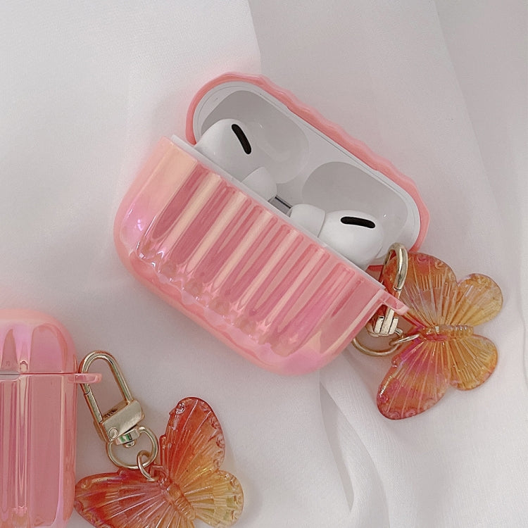 Color Plated PC Earphone Case with Butterfly Clasp