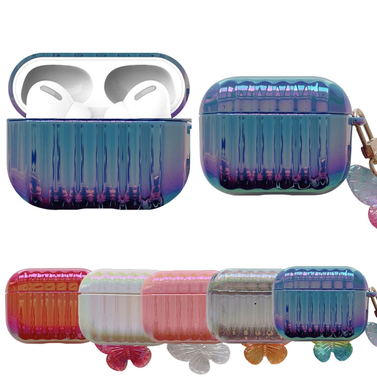 Color Plated PC Earphone Case with Butterfly Clasp