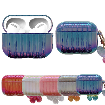 Color Plated PC Earphone Case with Butterfly Clasp