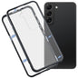 HD Magnetic Metal Tempered Glass Phone Case