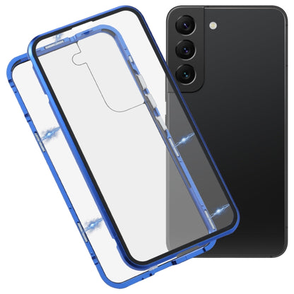 HD Magnetic Metal Tempered Glass Phone Case