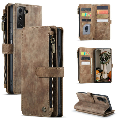 CaseMe C30 Multifunctional Phone Leather Case with Holder & Card Slot & Wallet, For Samsung Galaxy S22 5G, For Samsung Galaxy S22+ 5G, For Samsung Galaxy S22 Ultra 5G