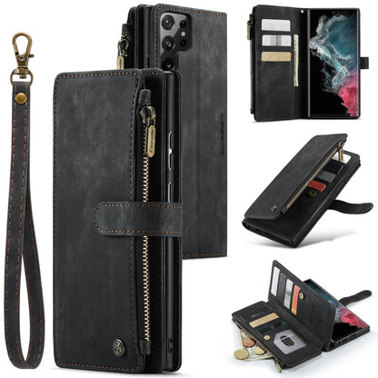 CaseMe C30 Multifunctional Phone Leather Case with Holder & Card Slot & Wallet