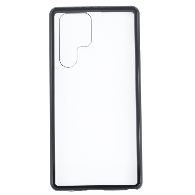 HD Magnetic Metal Tempered Glass Phone Case