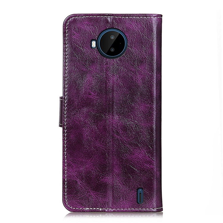 Retro Crazy Horse Texture Horizontal Flip Leather Phone Case