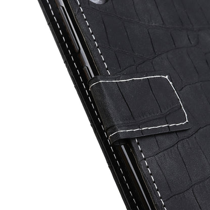 Magnetic Crocodile Texture Horizontal Flip Leather Phone Case, For Nokia C20 Plus
