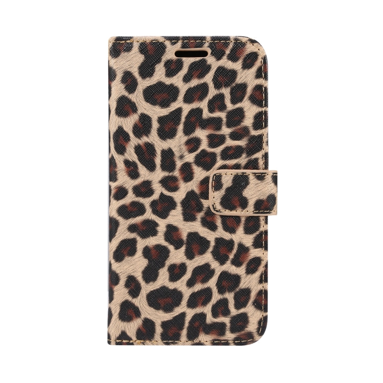 Leopard Pattern Flip Leather Phone Case