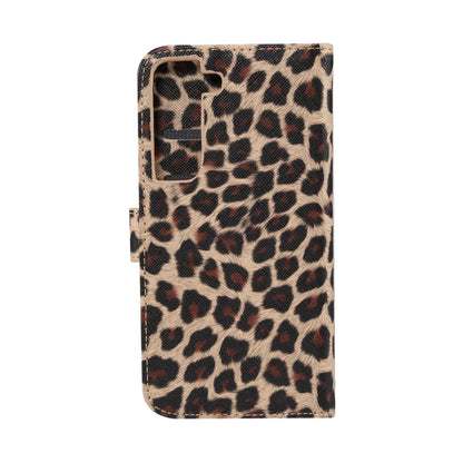 Leopard Pattern Flip Leather Phone Case