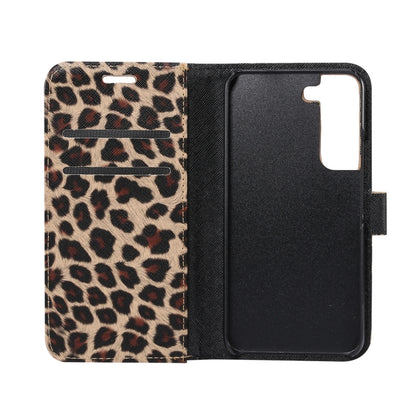 Leopard Pattern Flip Leather Phone Case