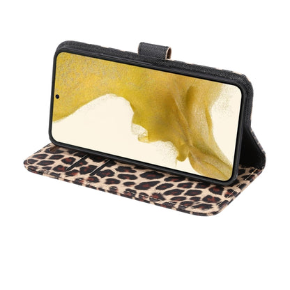 Leopard Pattern Flip Leather Phone Case