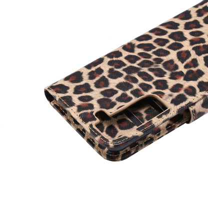 Leopard Pattern Flip Leather Phone Case