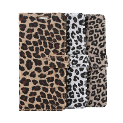 Leopard Pattern Flip Leather Phone Case