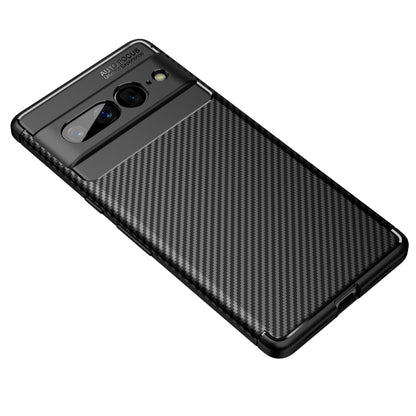 Carbon Fiber Texture Shockproof TPU Phone Case