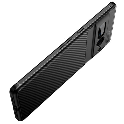 Carbon Fiber Texture Shockproof TPU Phone Case