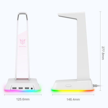 ONIKUMA ST-2 RGB Lighting Headset Holder Stand
