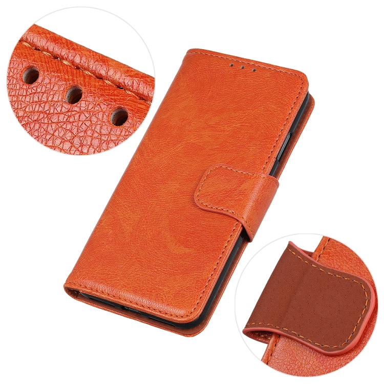 Nappa Texture Horizontal Flip Leather Phone Case