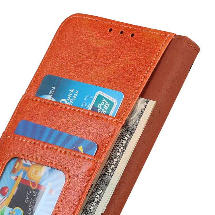 Nappa Texture Horizontal Flip Leather Phone Case