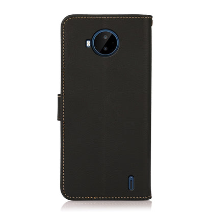 KHAZNEH Custer Genuine Leather RFID Phone Case, For Nokia C20 Plus, For OPPO Reno7 5G / Find X5 Lite, For Xiaomi Redmi Note 11 Pro 5G / 4G