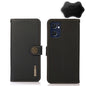 KHAZNEH Custer Genuine Leather RFID Phone Case, For Nokia C20 Plus, For OPPO Reno7 5G / Find X5 Lite, For Xiaomi Redmi Note 11 Pro 5G / 4G