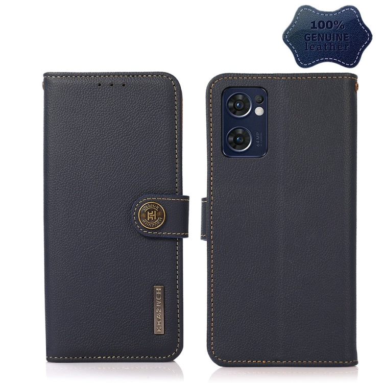 KHAZNEH Custer Genuine Leather RFID Phone Case