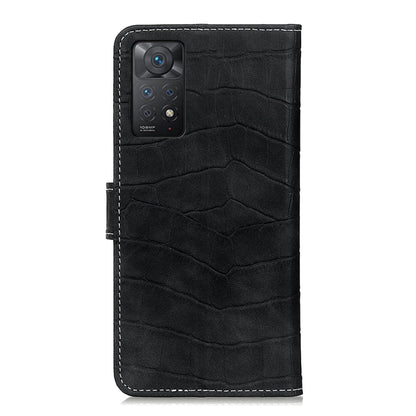 Crocodile Texture Leather Phone Case, For Xiaomi Redmi Note 11 Pro 5G / 4G / Note 11 Pro+ 5G Foreign Version, For Xiaomi Redmi Note 11 Pro 5G / 4G/ Note 11 Pro+ 5G Foreign Version
