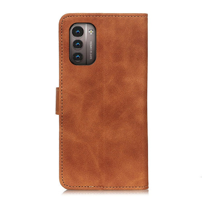 KHAZNEH Retro Texture Horizontal Flip Leather Phone Case, For Nokia G11 / G21, For Xiaomi Redmi K50 Gaming