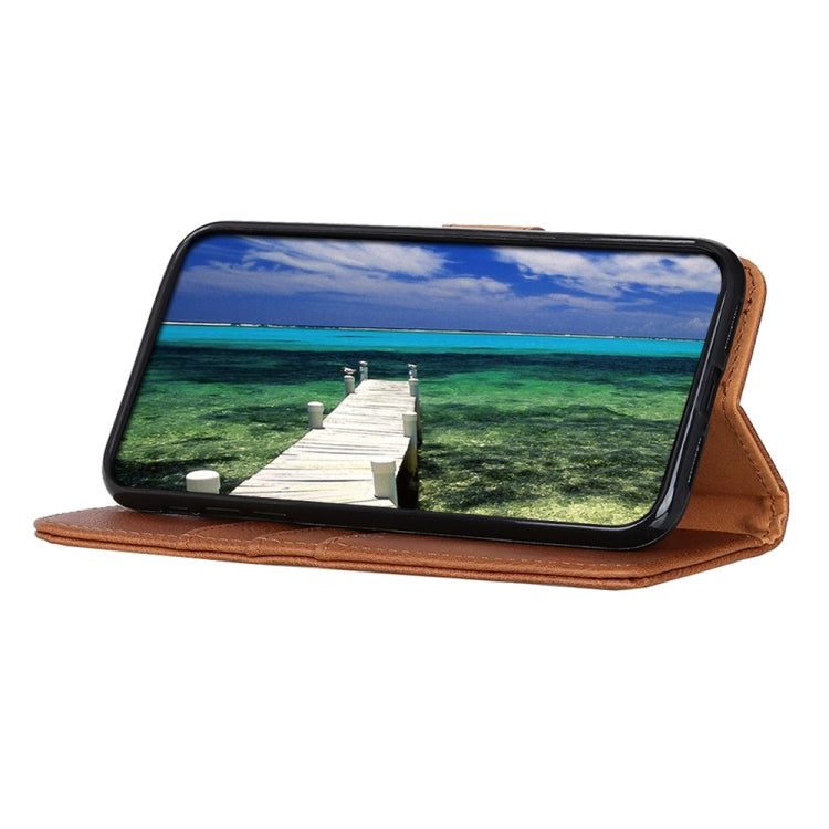 KHAZNEH Cowhide Texture Horizontal Flip Leather Phone Case, For Nokia G11 / G21