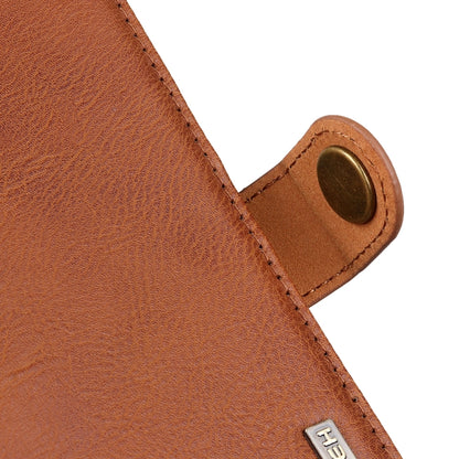KHAZNEH Cowhide Texture Horizontal Flip Leather Phone Case, For Nokia G11 / G21
