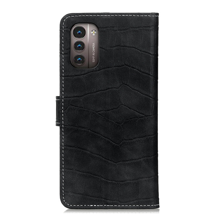 Magnetic Crocodile Texture Horizontal Flip Leather Phone Case, For Nokia G11 / G21