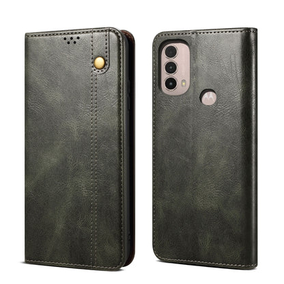Oil Wax Crazy Horse Texture Leather Phone Case