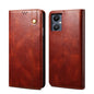 Oil Wax Crazy Horse Texture Leather Phone Case