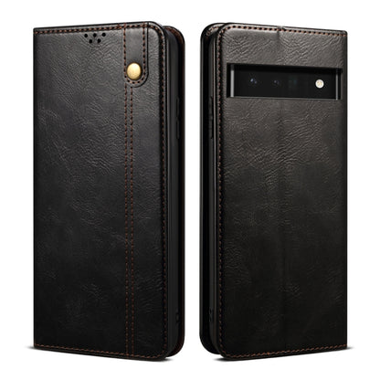 Oil Wax Crazy Horse Texture Leather Phone Case