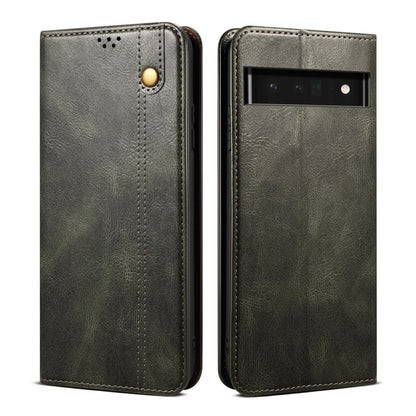 Oil Wax Crazy Horse Texture Leather Phone Case