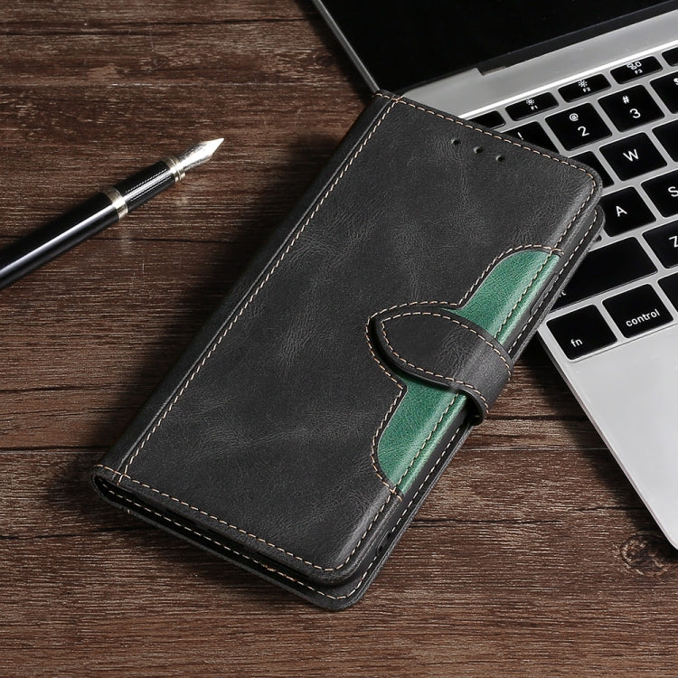 Skin Feel Straw Hat Magnetic Buckle Leather Phone Case