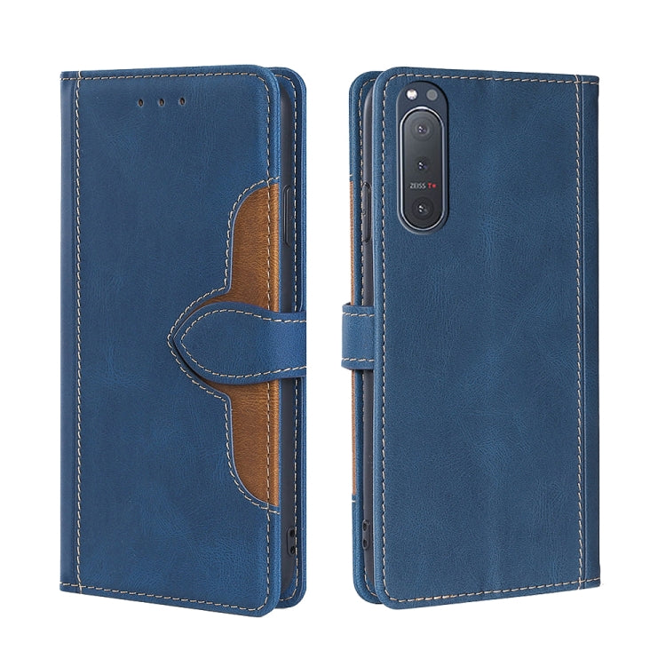 Skin Feel Straw Hat Magnetic Buckle Leather Phone Case