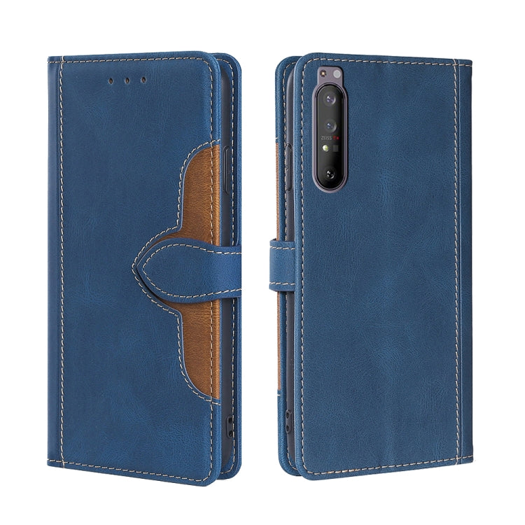 Skin Feel Straw Hat Magnetic Buckle Leather Phone Case