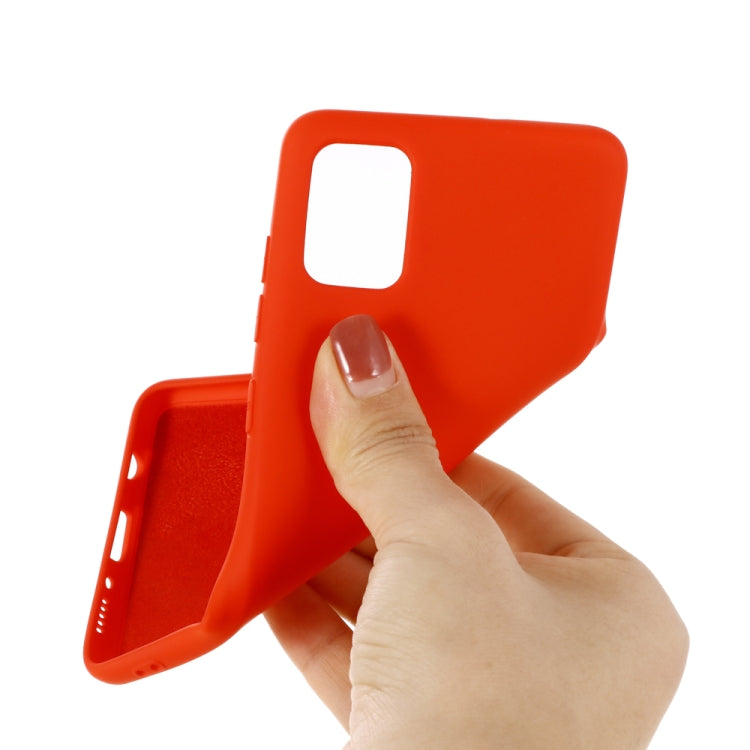 Solid Color Liquid Silicone Shockproof Full Coverage Protective Case