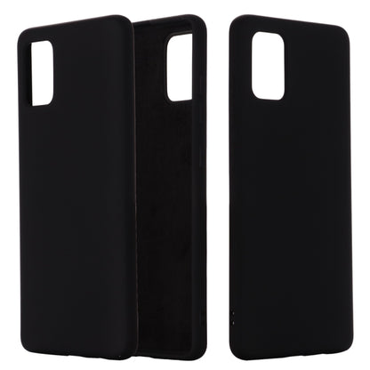 Solid Color Liquid Silicone Shockproof Full Coverage Protective Case, For Galaxy A71