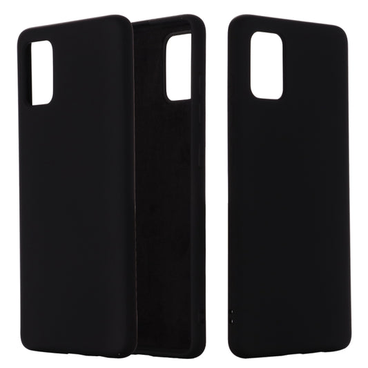 Solid Color Liquid Silicone Shockproof Full Coverage Protective Case, For Galaxy A71