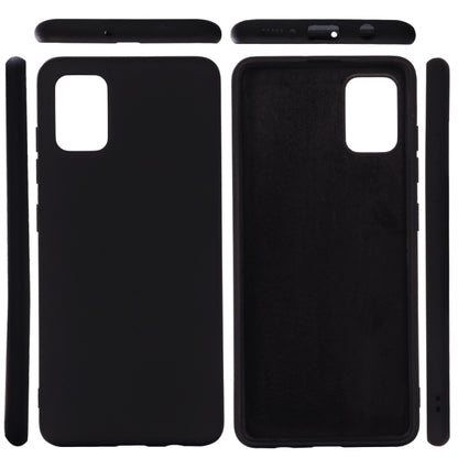 Solid Color Liquid Silicone Shockproof Full Coverage Protective Case, For Galaxy A71