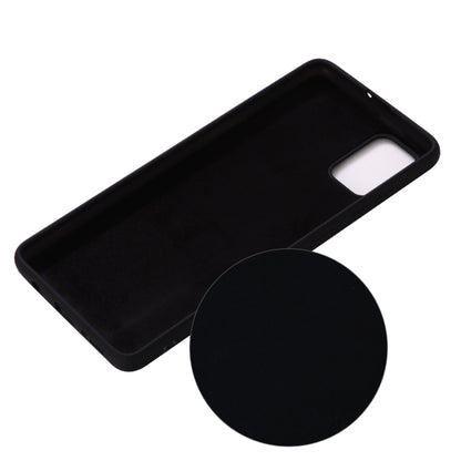 Solid Color Liquid Silicone Shockproof Full Coverage Protective Case, For Galaxy A71
