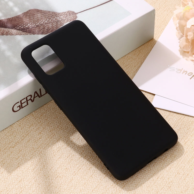 Solid Color Liquid Silicone Shockproof Full Coverage Protective Case, For Galaxy A71