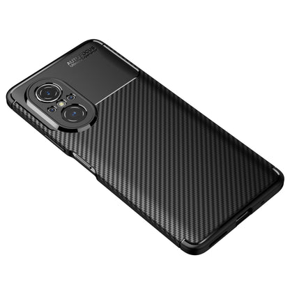 Carbon Fiber Texture Shockproof TPU Phone Case