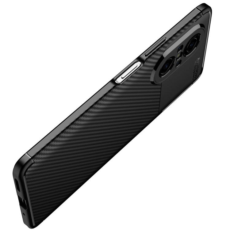 Carbon Fiber Texture Shockproof TPU Phone Case