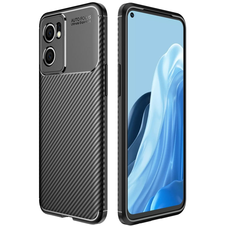 Carbon Fiber Texture Shockproof TPU Phone Case