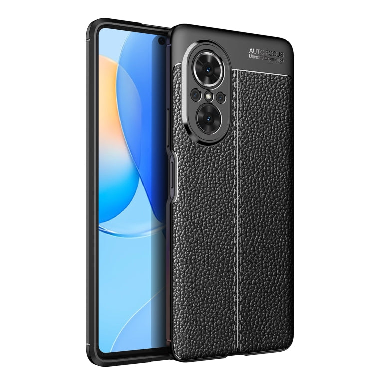 Litchi Texture Shockproof TPU Phone Case